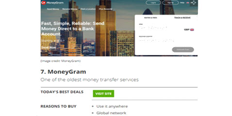 MoneyGram best money transfers app of 2021 - Image
